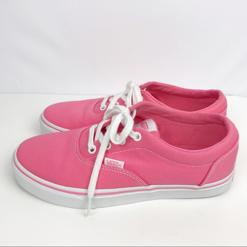 VANS Doheny Canvas Sneakers Bright Pink Size 7